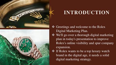 rolex digital marketing